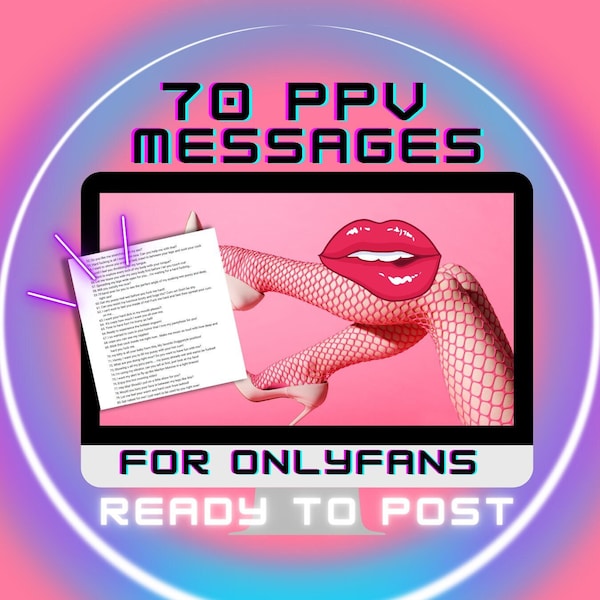 Messages PPV pour les fans uniquement | Fanvue | Fansly | Légendes et idées des messages PPV | Messages PPV de Onlyfans