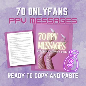 Messages PPV pour Onlyfans, Messages et idées de déverrouillage PPV, Messages à la carte Onlyfans, DM Onlyfans