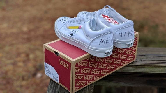 doodlebob custom shoes