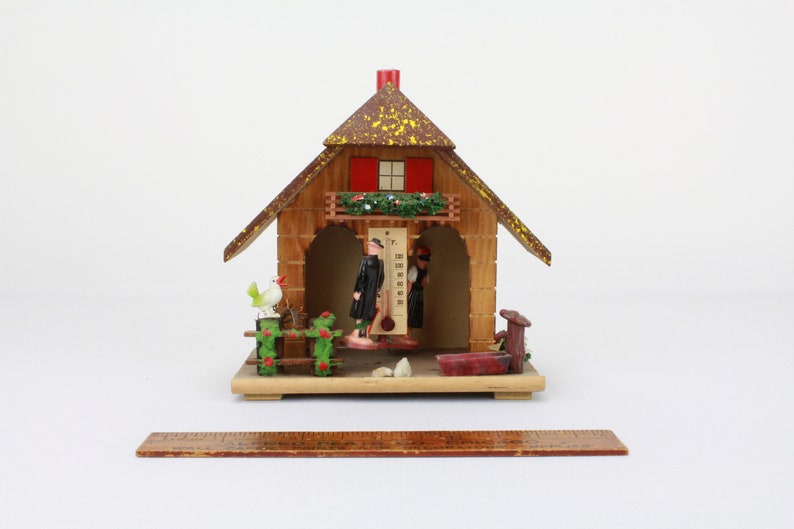 German Weather House Western Germany Thermometer House Etsy