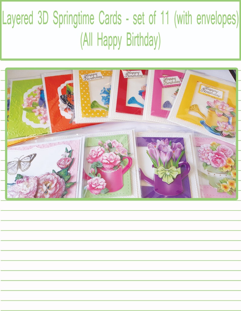 Vintage CardsLilac flowers Cardspurple cardsfloral cardsnature cardsnotecards Set of 11 Handmade Greeting Cards Thank You