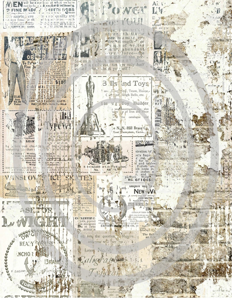 Antique Vintage Printed Vellum Sheets/Vellum Designs/Vellum Etsy