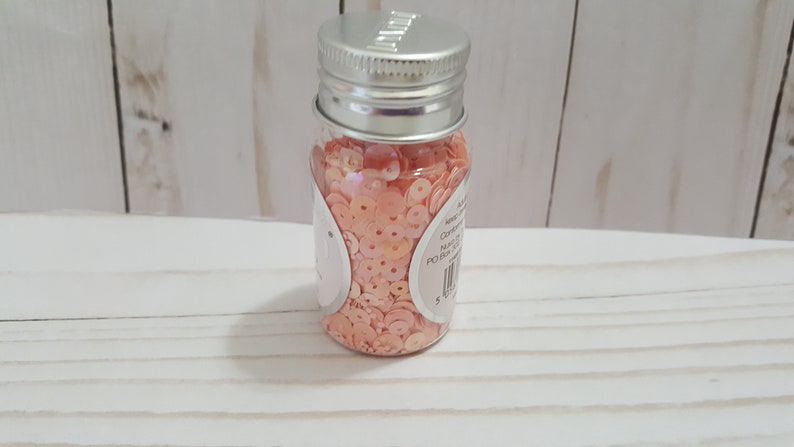 Nuvo Pink Tutu Sequins ConfettiPure Sheen Confettipink confettifoil confetticircles confettishaker cardsshaker confetticard confetti
