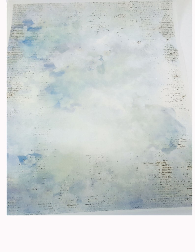 Antique Vintage Printed Vellum Sheets/Vellum Designs/Vellum Etsy