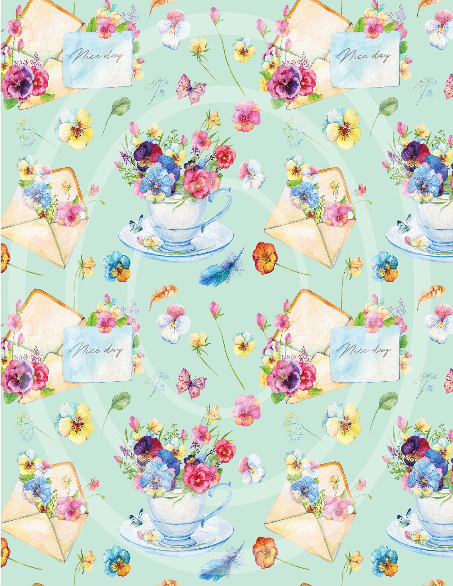 Printed Vellum Sheets/Vellum paper/Floral Vellum paper/pattern Etsy