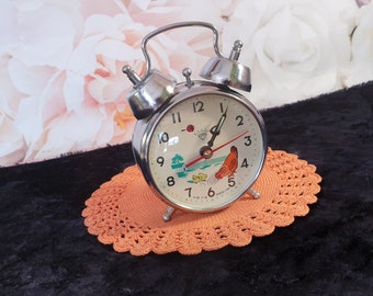 TrifyCore Mode Wecker Nette Karikatur-Huhn-Ei Shell Wecker Desktop Clock Wecker f/ür Kinder Geschenk-Hauptdekor-Wei/ß