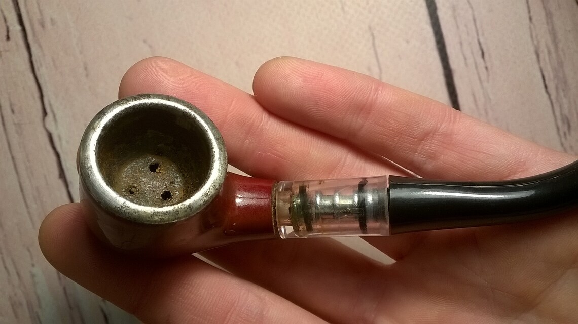 Vintage smoking pipe USSR. Smoking pipe plastic smoking Etsy