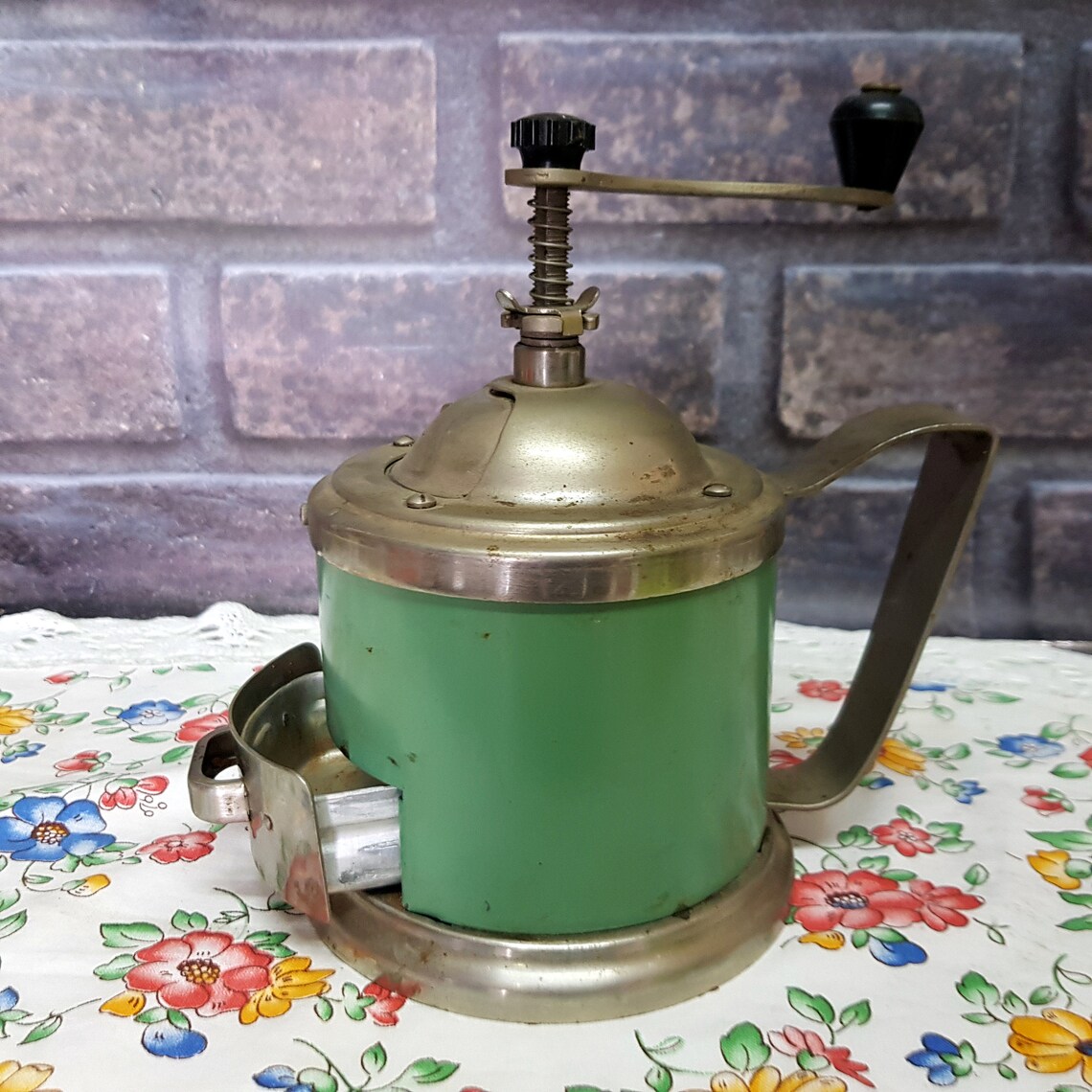Vintage Russian Manual Coffee Grinder Old Coffee Grinder Etsy
