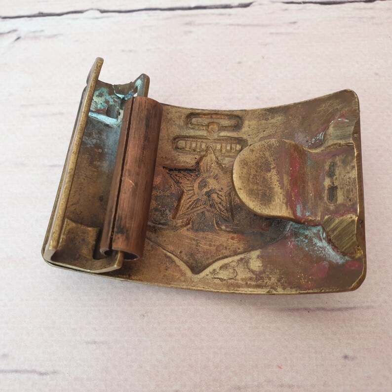 Rarity buckle USSR Navy Buckle 1960. Soviet Buckle