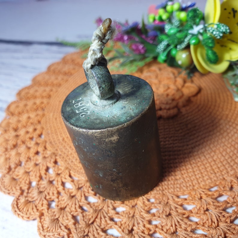 19th Century Bronze Kettlebell Monogram Kettlebell Old Rarity Etsy
