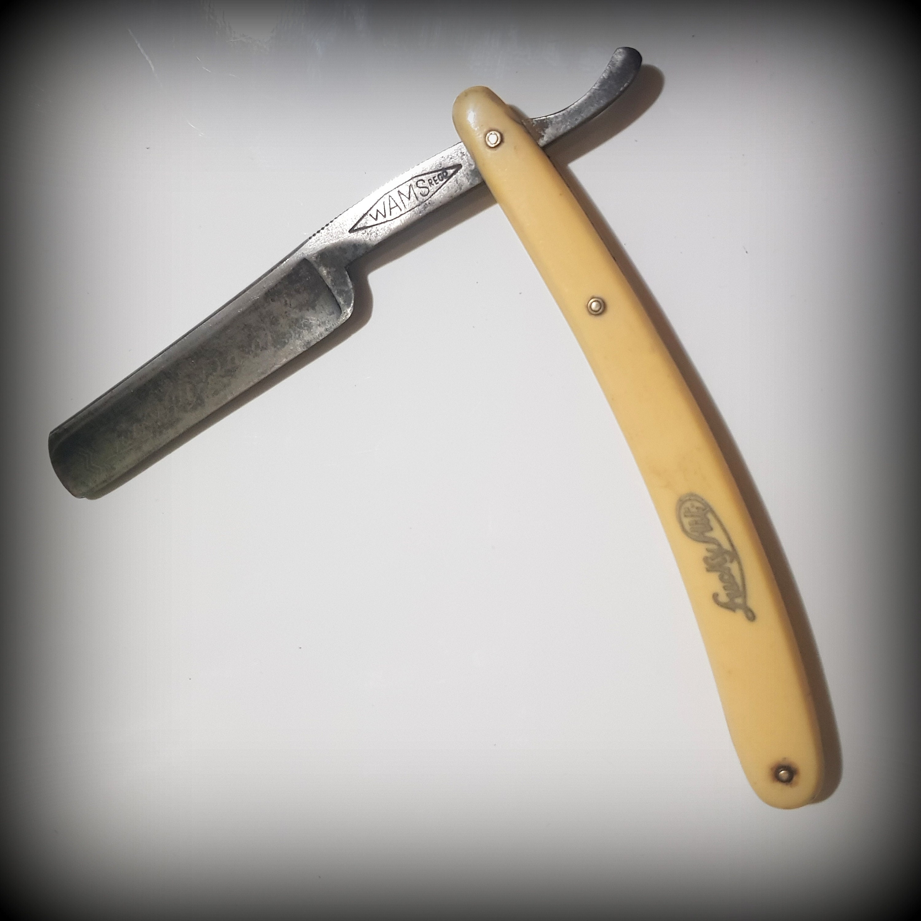 Original Solingen straight razor old dangerous razor rarity Etsy