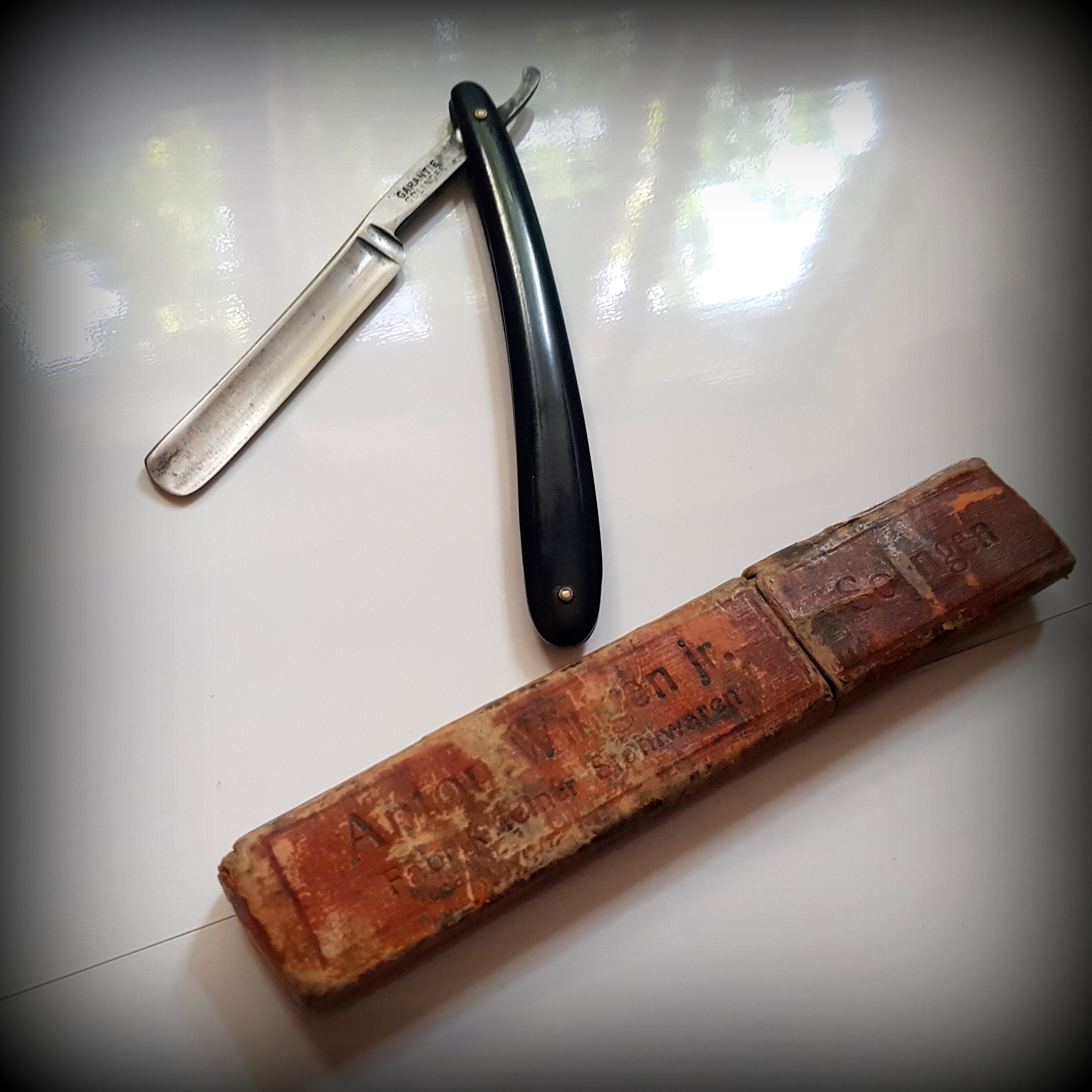 Old Original Solingen Dangerous razor Germany old razor. Etsy