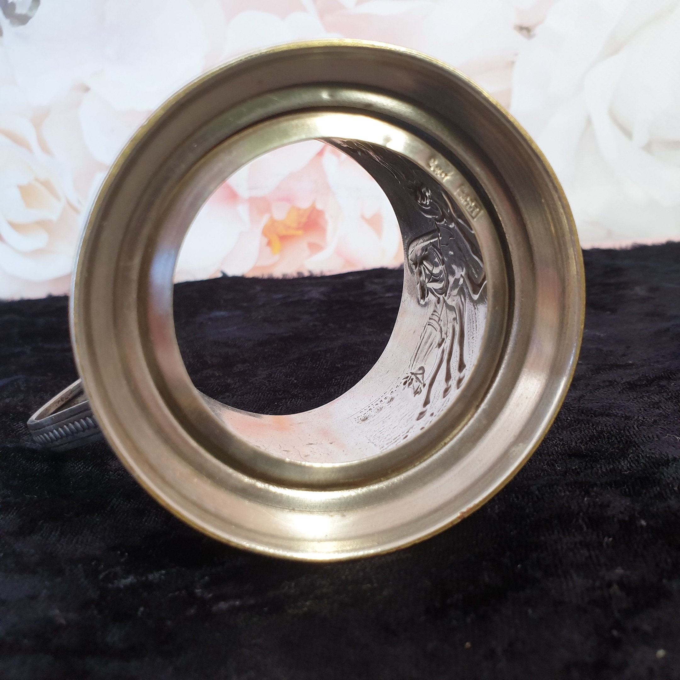 Old Cup Holder Three Brass Cup Holder Rarity Cup Etsy