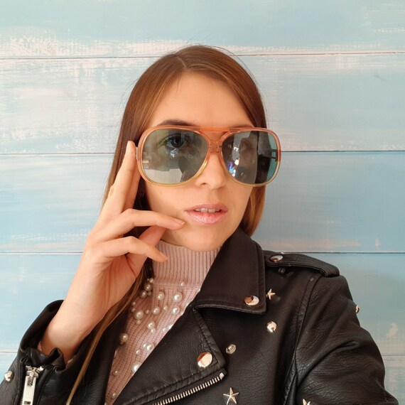 USSR glasses, Soviet glasses, Vintage glasses, Ant