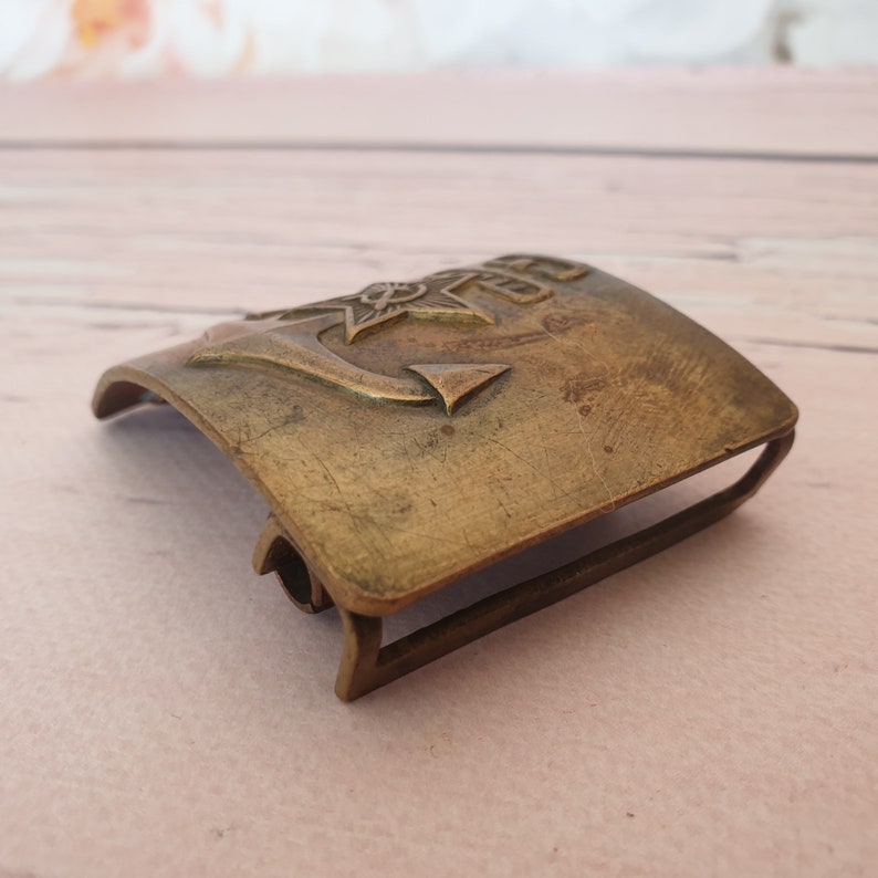Rarity buckle USSR Navy Buckle 1960. Soviet Buckle