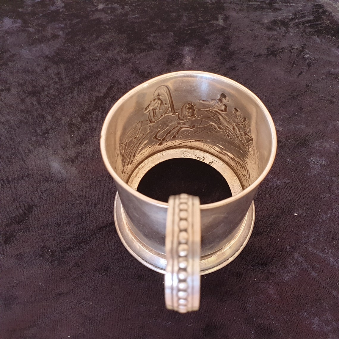 Old Cup Holder Three Brass Cup Holder Rarity Cup Etsy