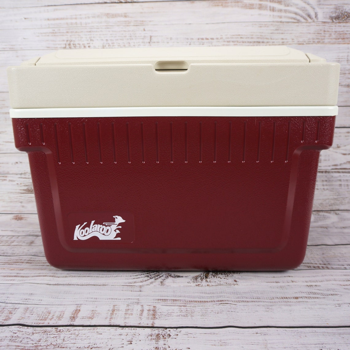 Vintage 80s Thermos Koolaroo 34 Qt Cooler Ice Chest w/ Storage Etsy