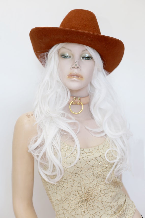 1970s Vintage - Fur Felt Western Hat
