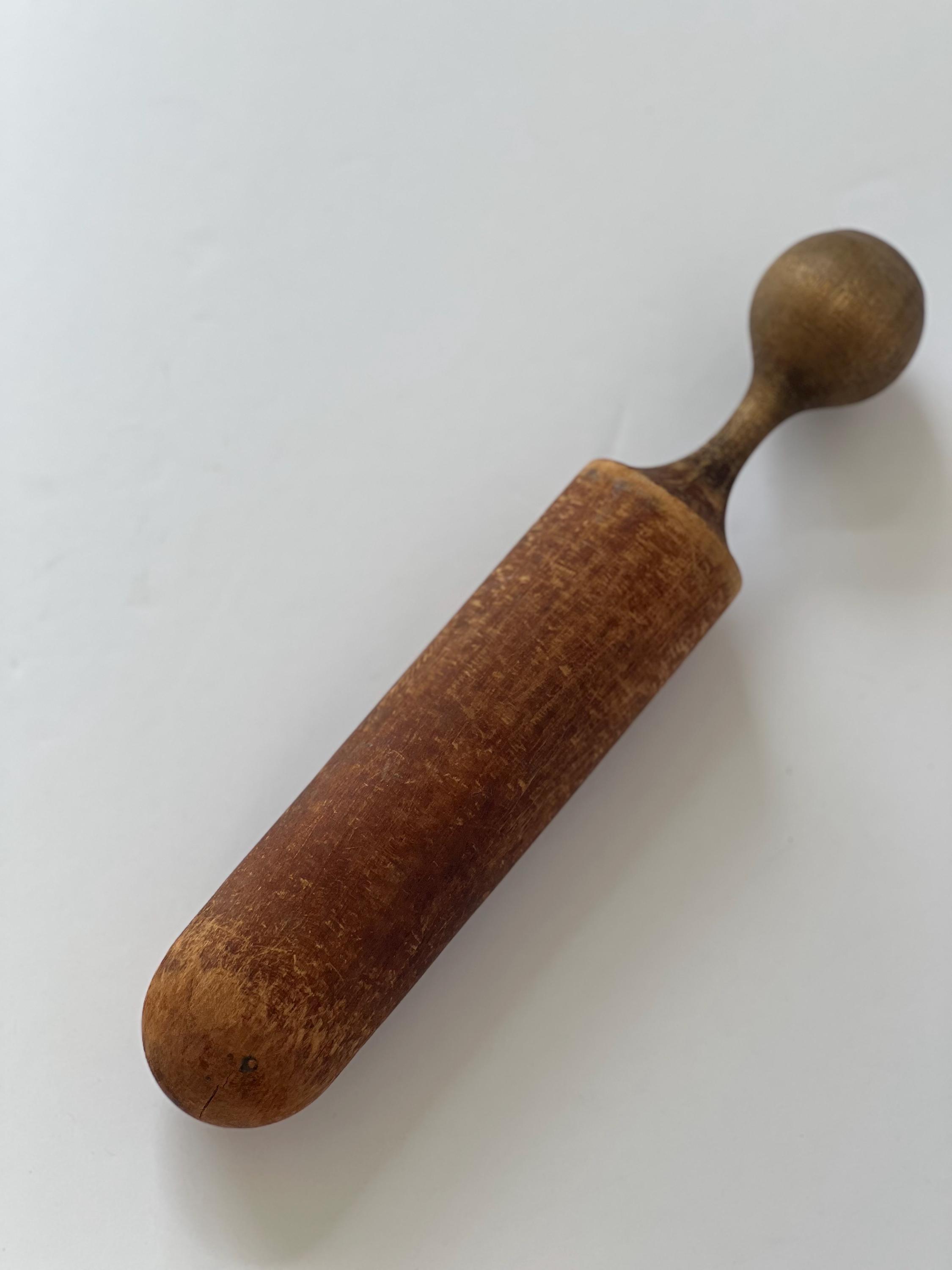 Vintage Wooden Masher – Rustic Kitchen Tool, Farmhouse Kitchen Tool ...