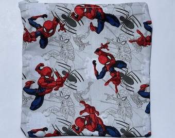 Spiderman Reusable Zipper Bag