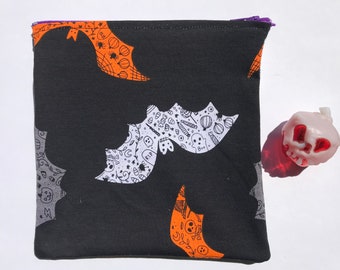 Bat Reusable Zipper Bag