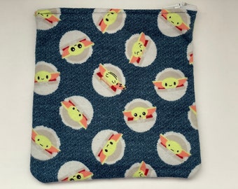 Grogu in Hovering Pram Reusable Bag