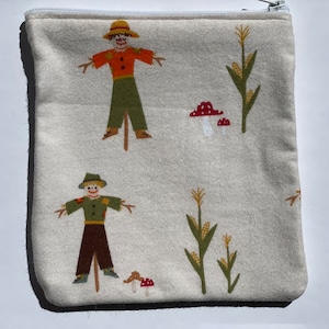 Scarecrow Reusable Zipper Bag