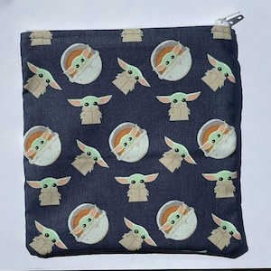 Grogu Reusable Zipper Bag