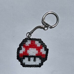 Toad From Super Mario Bro Keychain - Etsy