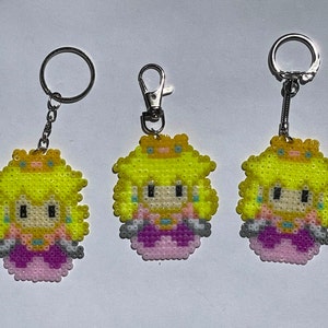 Princess Peach from Super Mario Bro Keychain
