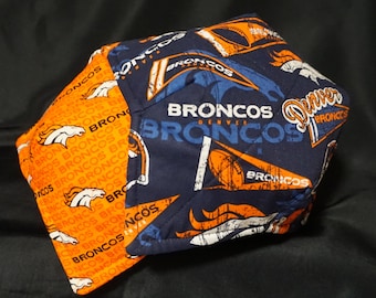 Denver Broncos MICROWAVE BOWL COZY Reversible Warm Bowl Holder