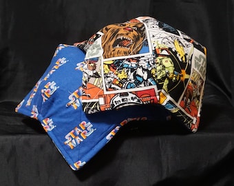 Classic Star Wars Comic Book MICROWAVE BOWL COZY Reversible Warm Bowl Holder
