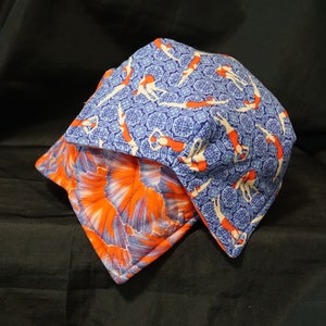 Vintage Swimmers MICROWAVE BOWL COZY Reversible Warm Bowl Holder Retro Swim