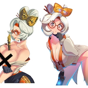 Purah, Tears of the Kingdom Lewd Set!  Kiss-Cut Vinyl Decals v2