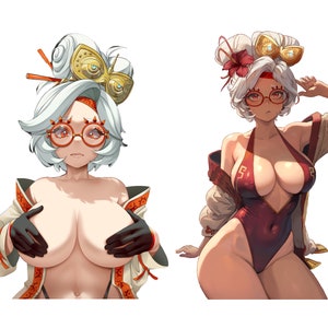 Purah, Tears of the Kingdom Lewd Set! Kiss-Cut Vinyl Decals v1