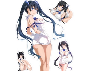 Hestia DanMachi Kiss-Cut Vinyl Decals, Is it Wrong to Try to Pick Up Girls in a Dungeon?