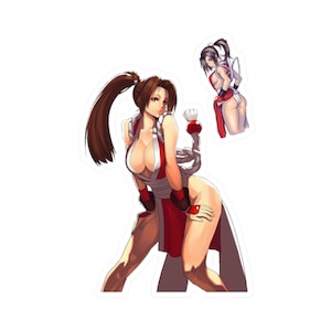 Mai Shiranui, King of Fighters, Kiss-Cut Vinyl Decals v1