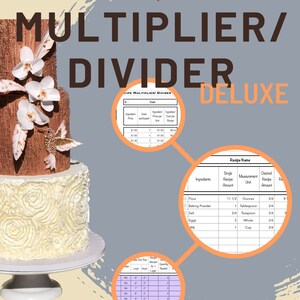 Digital Recipe Calculator Deluxe version