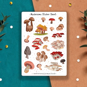 Hoja de pegatinas de setas, pegatinas de planificador, pegatinas de diario, pegatinas de scrapbooking, seta de otoño invierno, pegatina de naturaleza, primavera verano