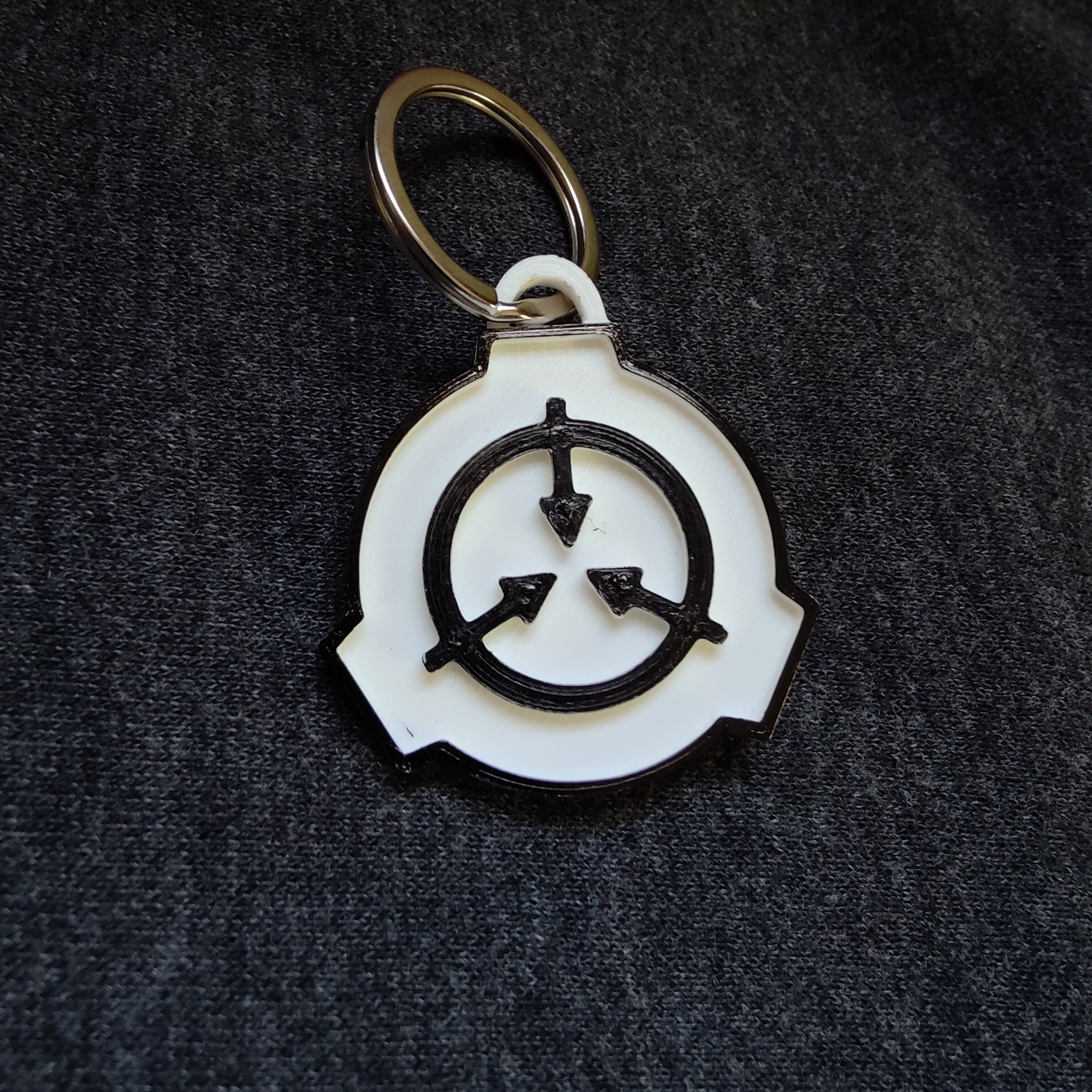 Keychain SCP Foundation Series 1 MTF and GOI Logos 23 Designs 
