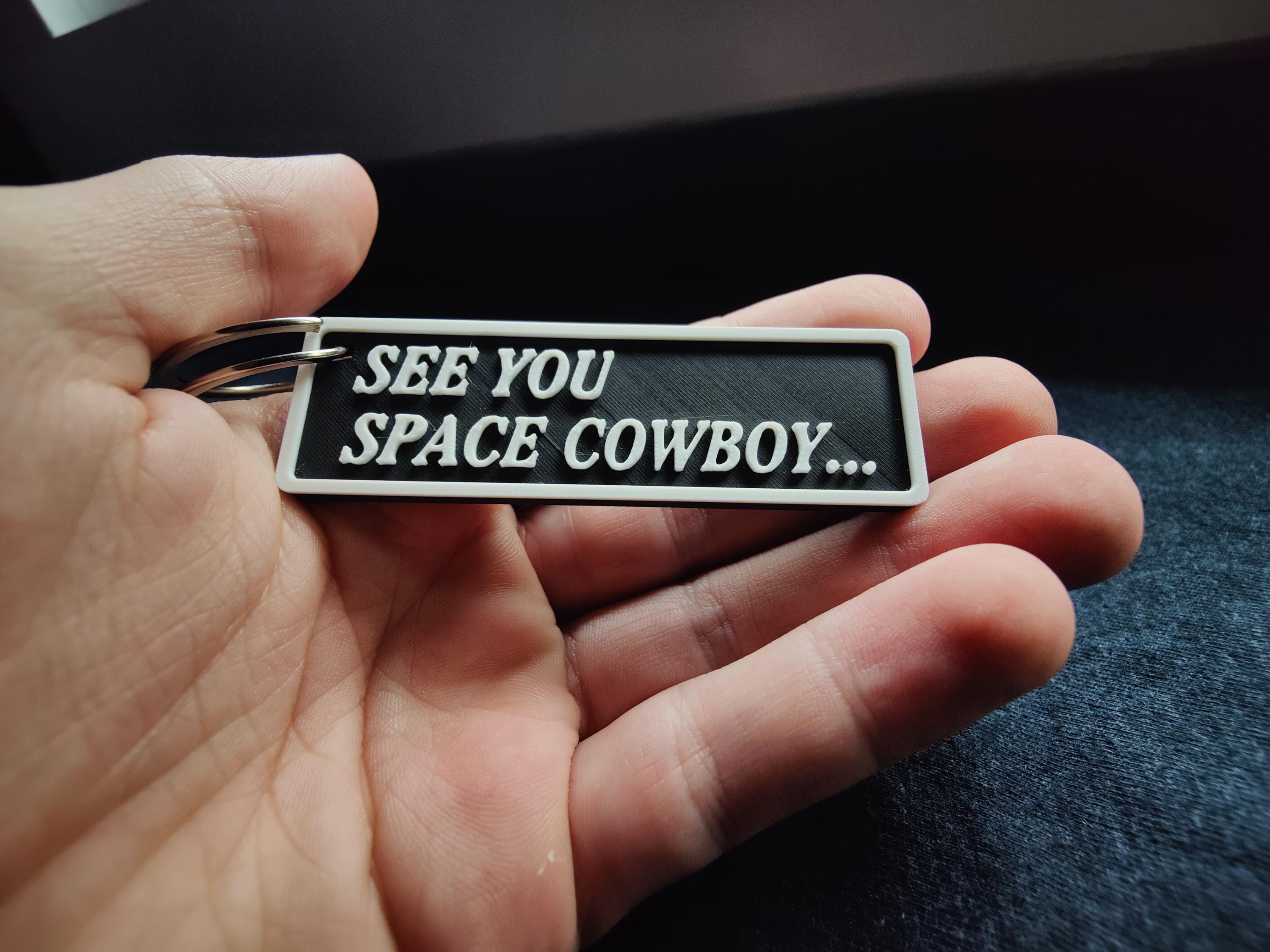 See You Space Cowboy - Cowboy Bebop Anime Keychain - Etsy