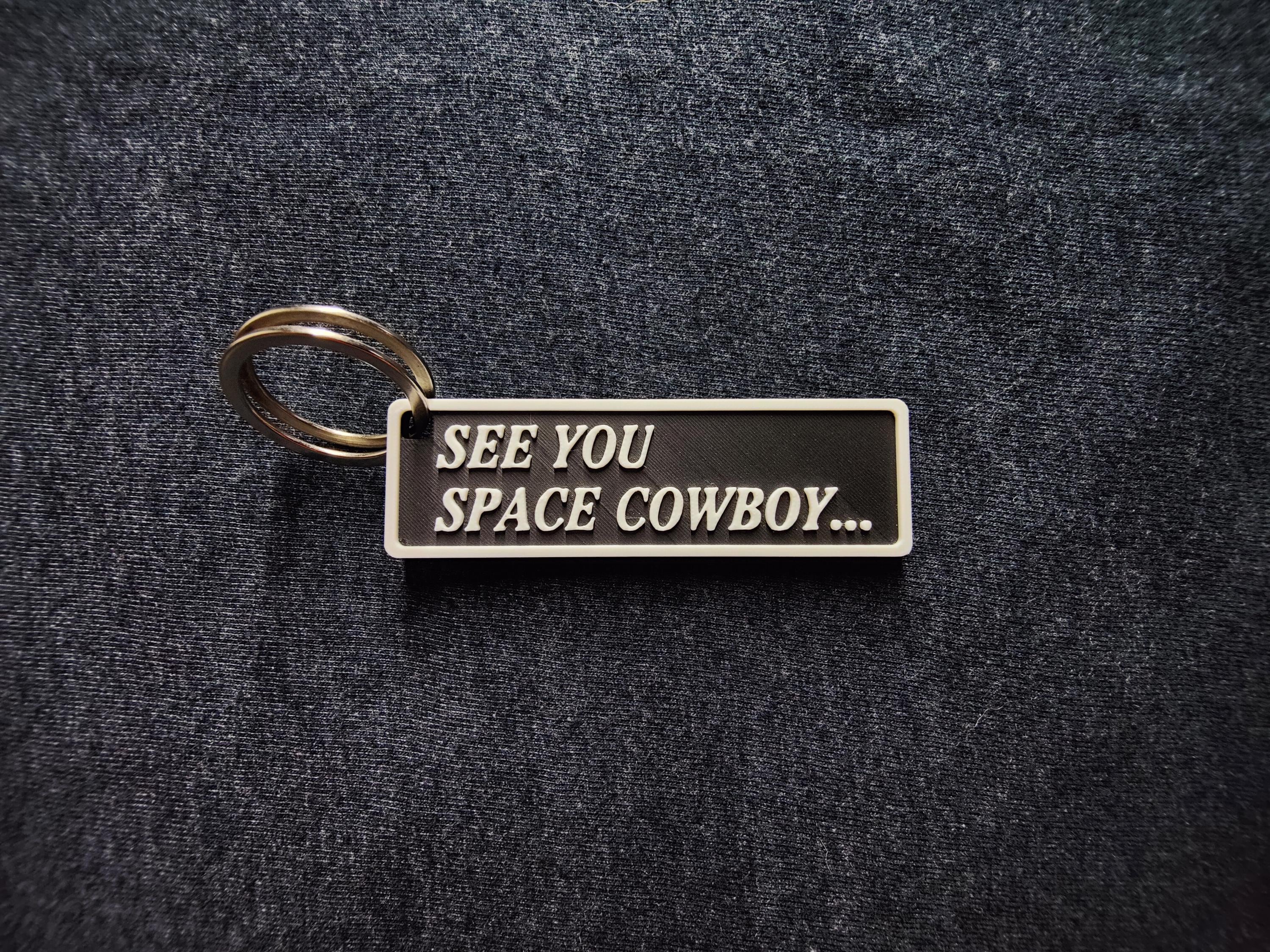 SPACE COWBOY ガチャ レア See You Space Cowboy - Cowboy Bebop Anime Keychain - Etsy