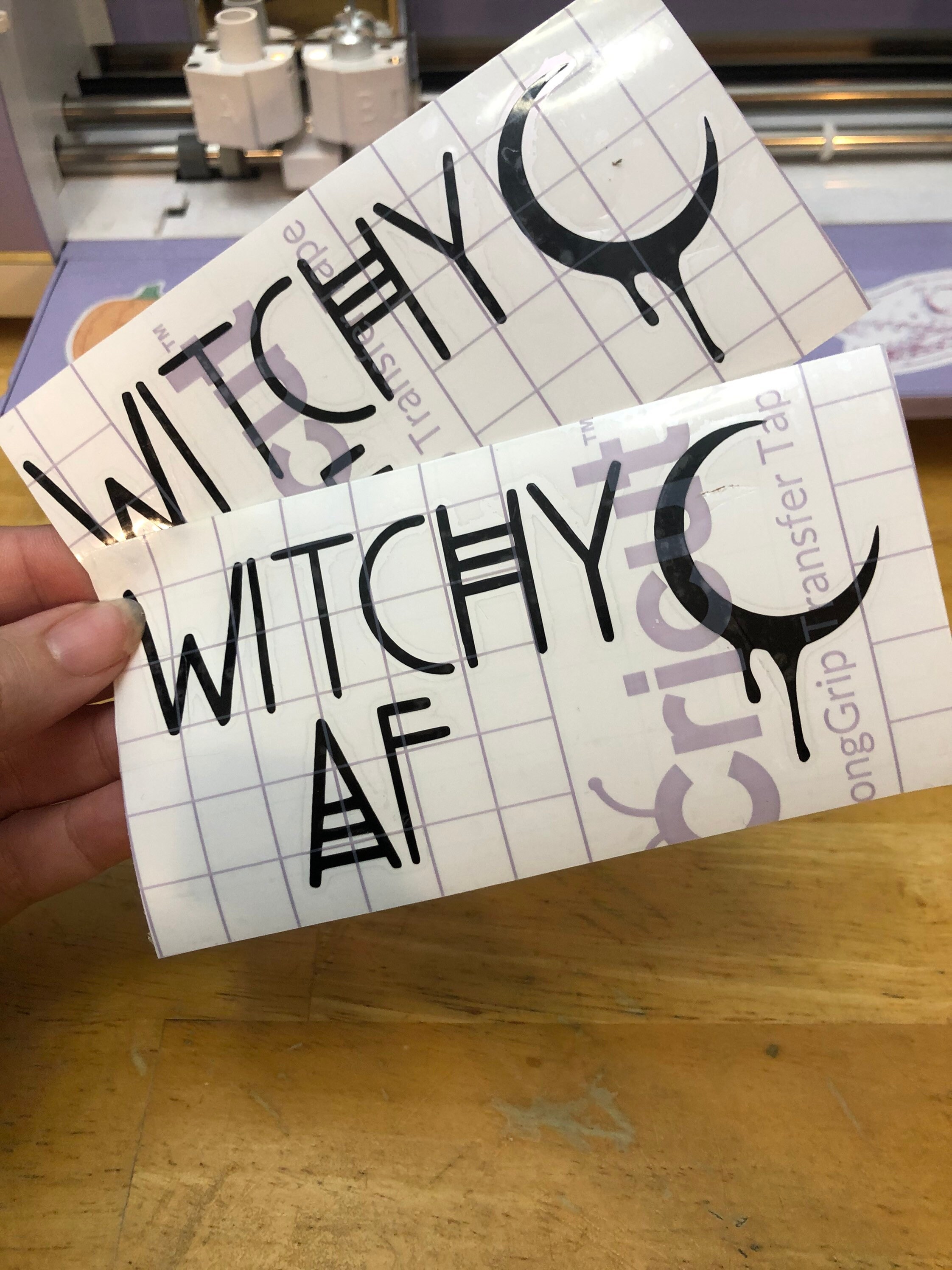 Witchy AF Black Vinyl Decal Car Decal Window Decal Etsy