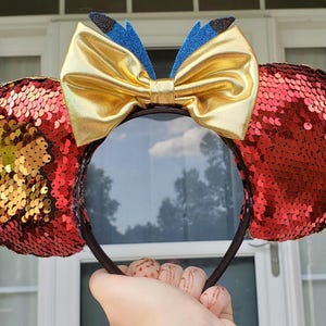 Sequin Mushu Inspired Ears