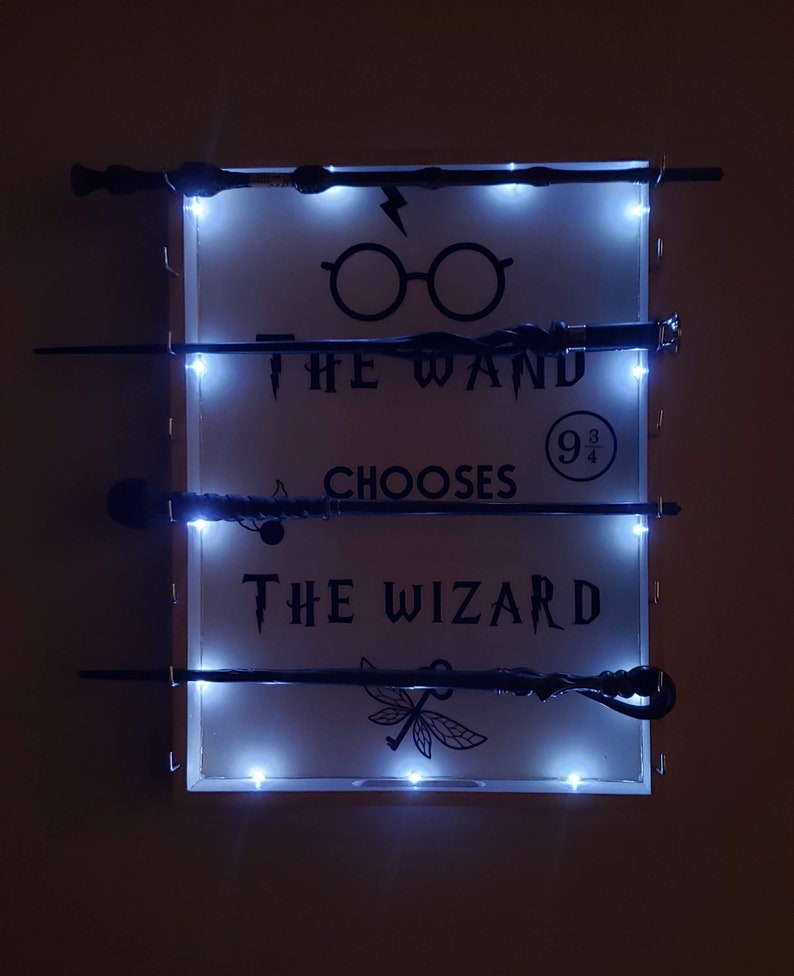 Customizable Light Up Wand Display wands not included Etsy