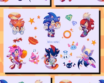 Hedgehog Sticker Sheet