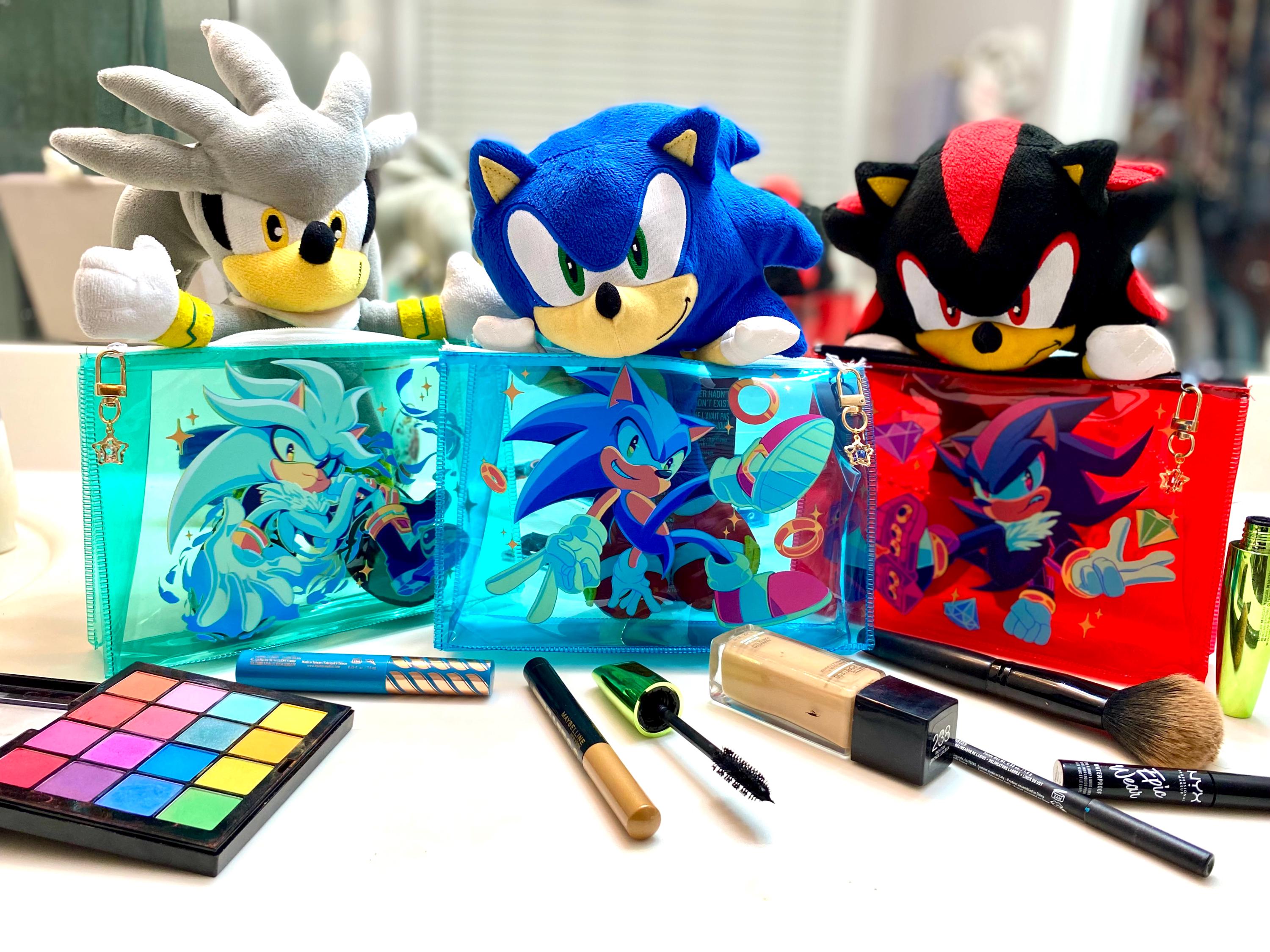 Hedgehog Cosmetic Bags (NEW CHARACTERS AVAILABLE!)