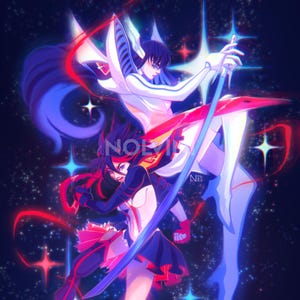 Kill la Kill Ryuko and Satsuki Print