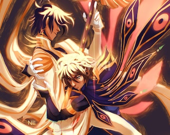 Zero Requiem: CG-tryck