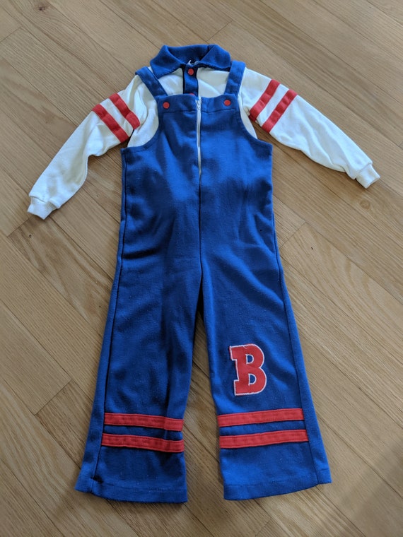 royal blue polo jumpsuit